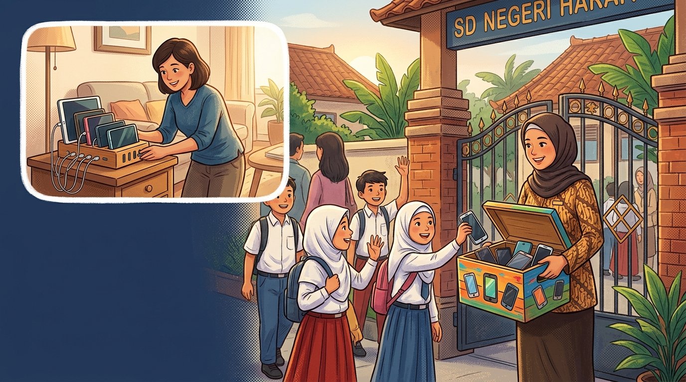 HP Dilarang di Sekolah! Aturan Baru Kemenag & Tugas Ortu di Rumah