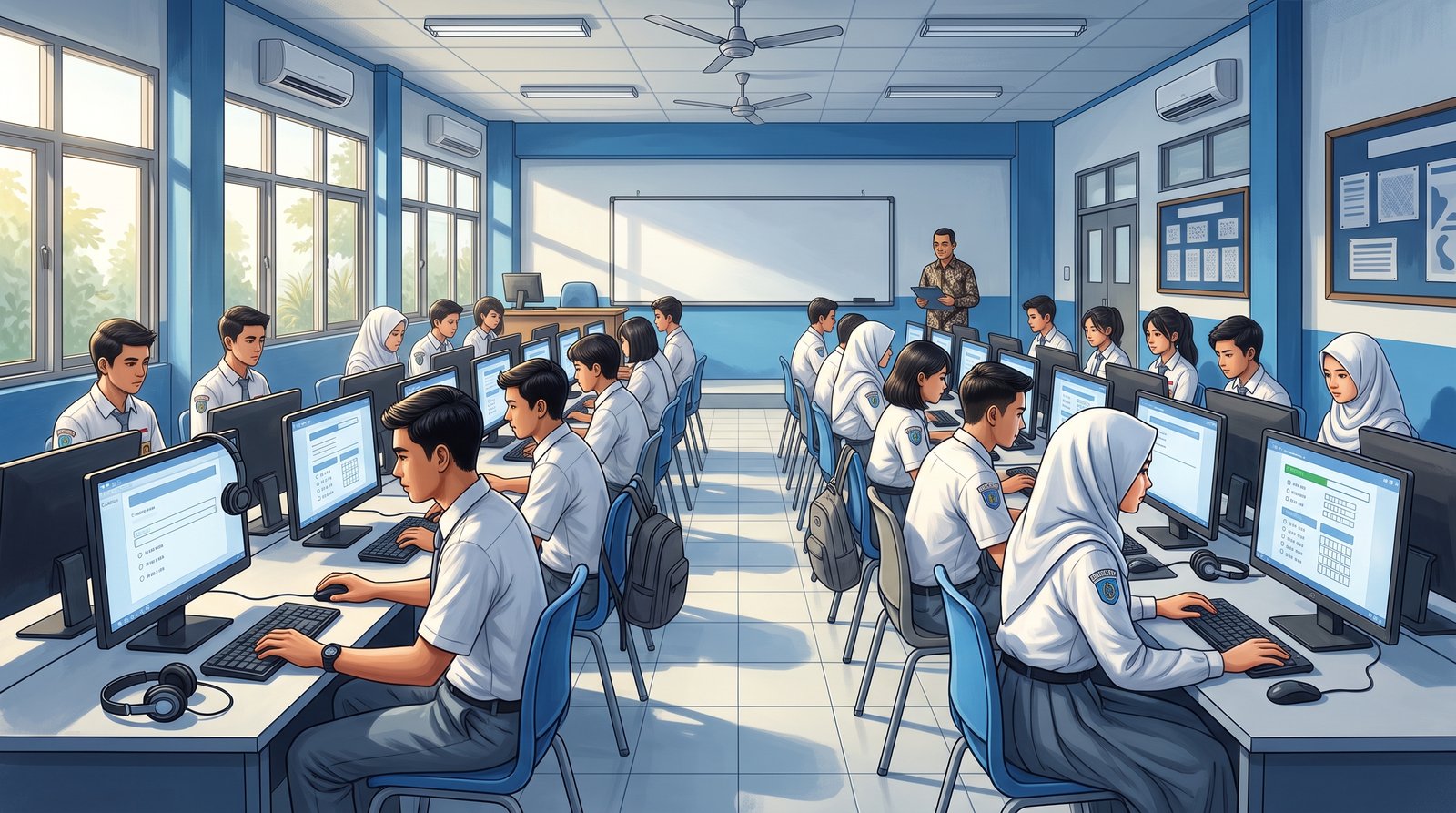 TKA SMA 2026 Dimulai 26 Oktober: Sekolah Libur, 3,86 Juta Pendaftar, 5 Aturan Baru
