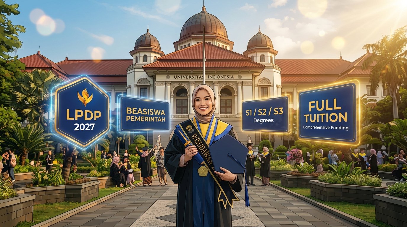Beasiswa LPDP 2027: Syarat Lengkap, Poin Pendaftaran, Jadwal & Cara Daftar
